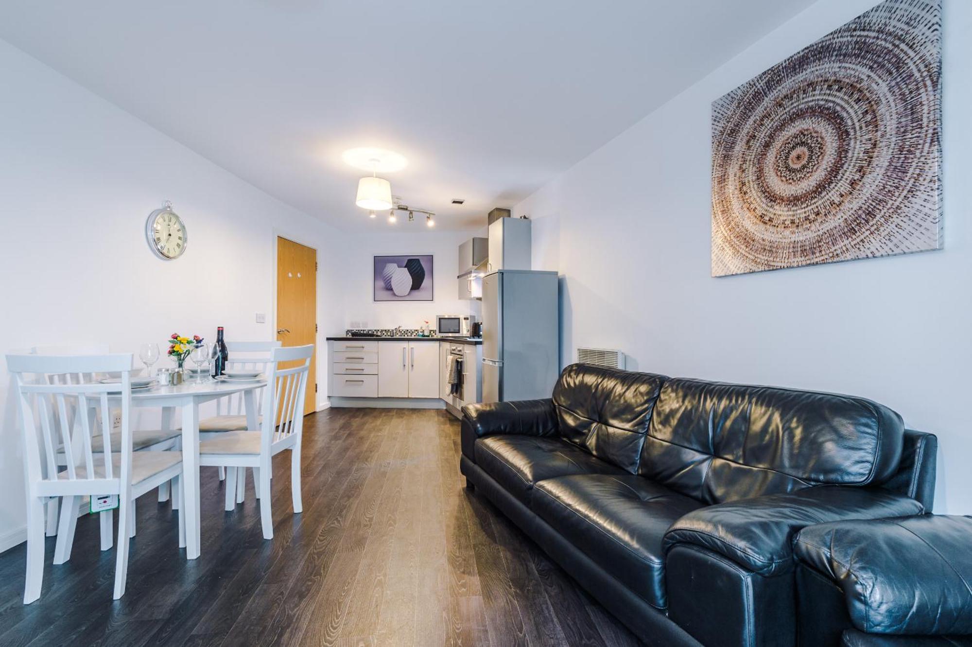 2 Bed Apartment With Balcony Private Parking Near Etihad Stadium, Coop Live Manchester Exteriör bild