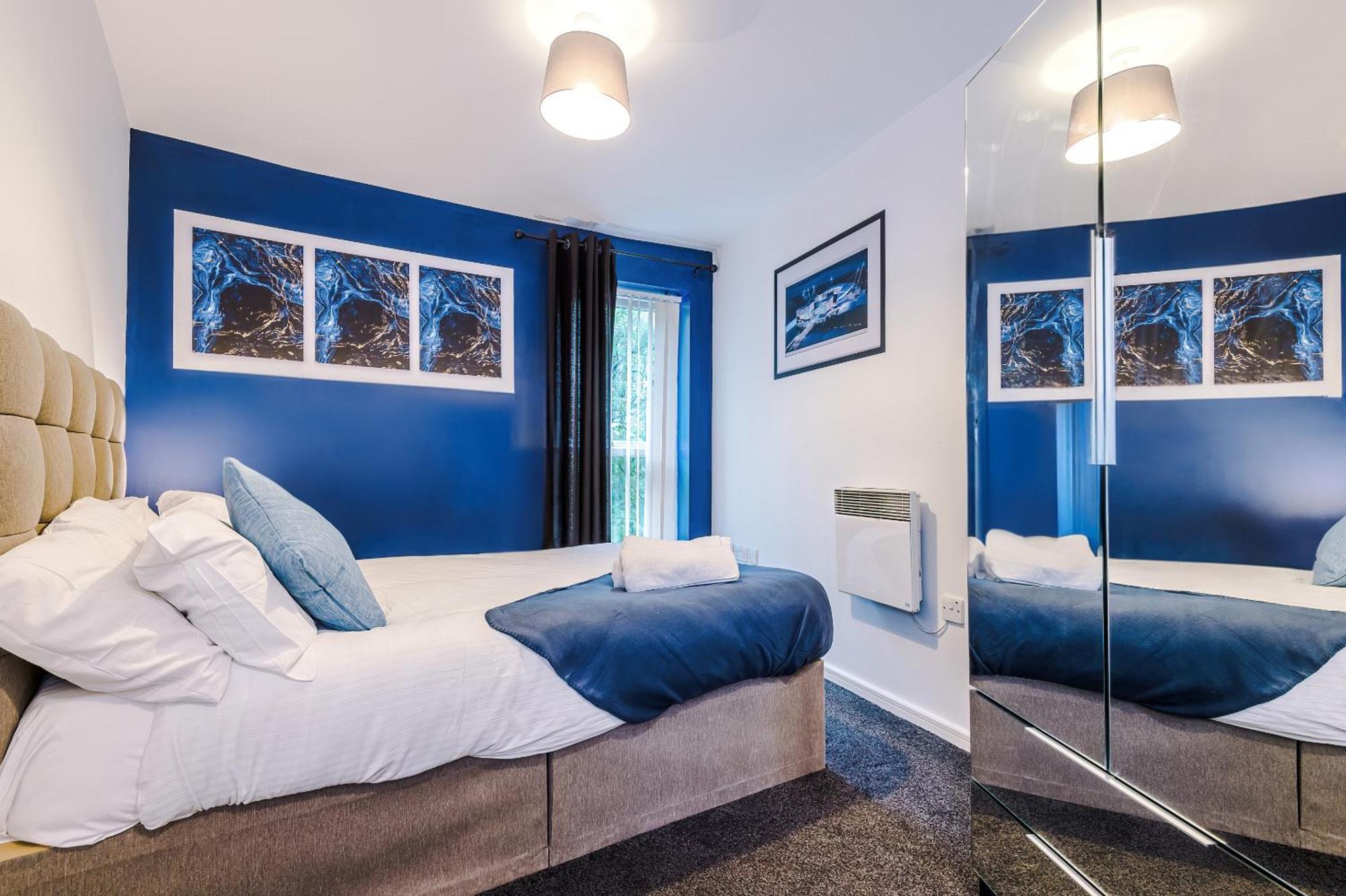 2 Bed Apartment With Balcony Private Parking Near Etihad Stadium, Coop Live Manchester Exteriör bild